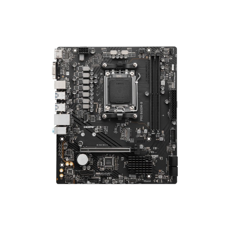 PRO B650M-B - Motherboard - micro ATX - Socket AM5 - AMD B650 Chipsatz - USB ...